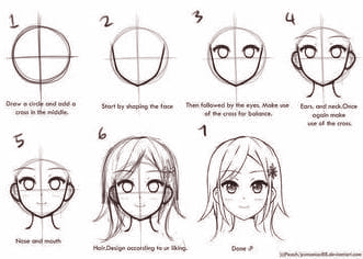 Cara Menggambar Anime Untuk Pemula